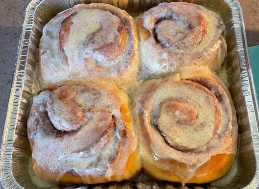 Sourdough Cinnamon Rolls